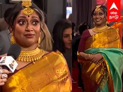 Annette Philip : கோட் சூட்டில் வந்த வெள்ளையர்கள்... காஞ்சிப்பட்டில் அசத்திய பாடகி...