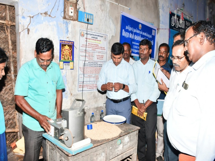 பருவம் தவறி பெய்த மழை - ஈரப்பதம் குறித்து ஆய்வு மேற்கொண்ட மத்திய குழு