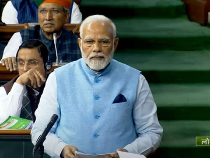 PM Modi Top Quotes In Lok Sabha 'ED Brought Opposition Together', 'Harvard Study On Congress Decline' 'ED Brought Oppn Together', 'Harvard Study On Congress's Decline': Top Quotes Of PM Modi In Lok Sabha Today