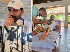 Arun Vijay : தீராத கால்வலியால் ஆயுர்வேத சிகிச்சை எடுத்துவரும் அருண் விஜய்..