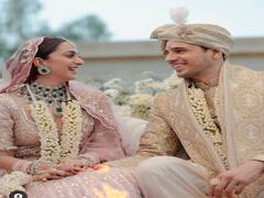 रोमन आर्किटेक्चर से इंस्पायर्ड है कियारा आडवाणी का वेडिंग लहंगा, सिद्धार्थ के लुक में भी दिलचस्प है ये ज्वेलरी