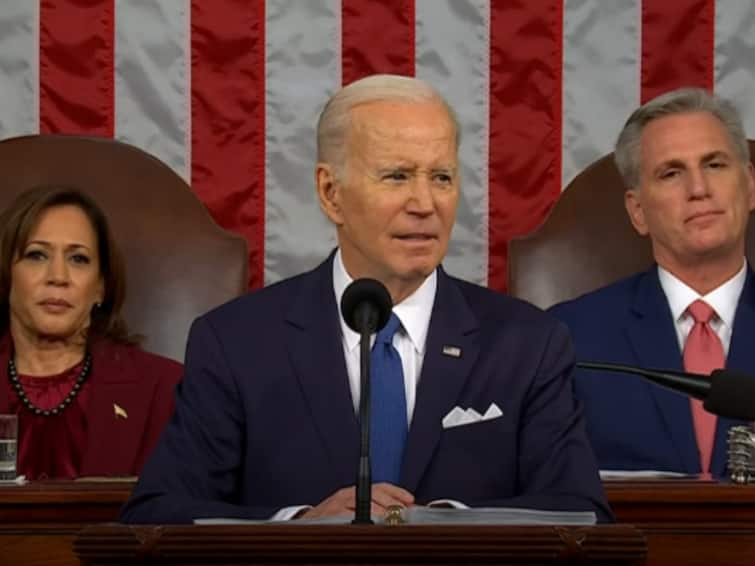 US President Joe Biden Heckled, Called 'Liar' During State Of The Union Speech -WATCH