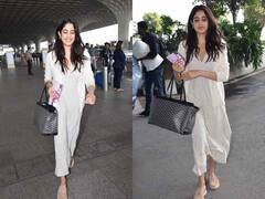 Janhvi Kapoor Bag Cost: सिंपल से आउटफिट पर जाह्नवी कपूर ने कैरी किया लाखों का बैग, डिजाइनर ब्राइडल लहंगे जितनी हैं इस पर्स की कीमत..