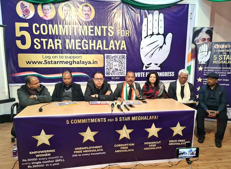 Meghalaya Election: Congress Promises Financial Support To Single Mothers, Drugs Crackdown