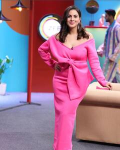 Shraddha Arya Latest Photos: પિંક ડ્રેસમાં કહેર વર્તાવતી જોવા મળી શ્રદ્ધા આર્યા