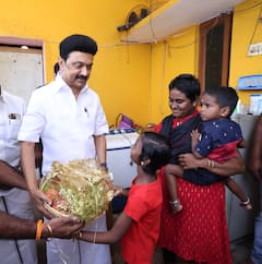 IN PICS: Tamil Nadu CM Stalin Visits Girl Who Underwent Facial Reconstruction Surgery