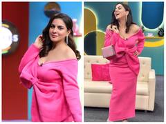 Shraddha Arya Photos: पिंक ड्रेस में कहर ढाती दिखीं 'कुंडली भाग्य' की प्रीता, मुस्कान ने जीता फैंस का दिल!