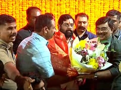 Eknath Shinde : मुख्यमंत्र्यांना वाढदिवसाच्या शुभेच्छा देण्यासाठी कार्यकर्त्यांची गर्दी