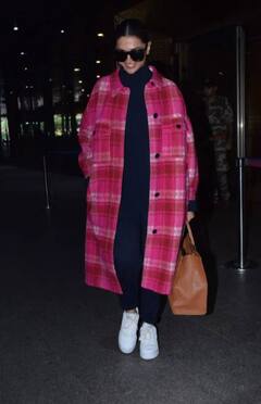 Deepika Padukone Pics: ਦੀਪਿਕਾ ਪਾਦੁਕੋਣ ਦਾ ਇਹ ਏਅਰਪੋਰਟ ਲੁੱਕ ਹੈ ਸ਼ਾਨਦਾਰ, ਲੰਬੇ ਕੋਟ ਅਤੇ ਚਿੱਟੇ ਸਨੀਕਰਸ ਵਿੱਚ ...