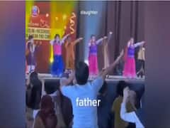'Father Of The Year': Doting Dad Enacts Dance Steps For Daughter At School Function, Internet Is All Hearts