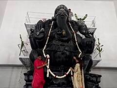 Jalgaon Siddhi Mahaganpati : जळगावात देशातील सर्वात उंच गणेश मूर्तीची प्राणप्रतिष्ठा