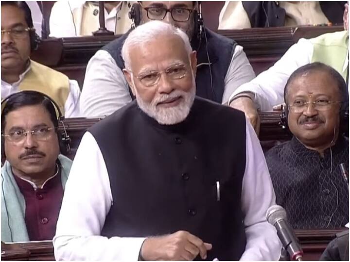 PM Modi Speech in Rajya Sabha, pm modi on Nehru-Gandhi family, Secularism, Indira Gandhi, 10 highlights PM Modi Speech: इंदिरा, नेहरू, रोजगार, इकॉनोमी, कीचड़ और कमल...राज्यसभा में पीएम मोदी के भाषण की 10 बड़ी बातें