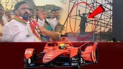 Formula E Race : ఇందిరమ్మ విగ్రహంకు అడ్డుగా హోర్డింగ్ తొలిగించాలంటూ కాంగ్రెస్ నిరసనలు | DNN