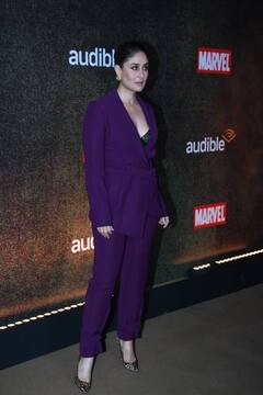 Kareena-Saif Photos : बॉस लेडी लूकमध्ये करीनाचा हटके लूक; तर सैफच्याही लूकनं वेधलं सगळ्यांचं लक्ष