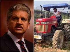 ट्रेक्टर चलाते नजर आए एमएस धोनी, आनंद महिंद्रा ने शेयर किया वीडियो 