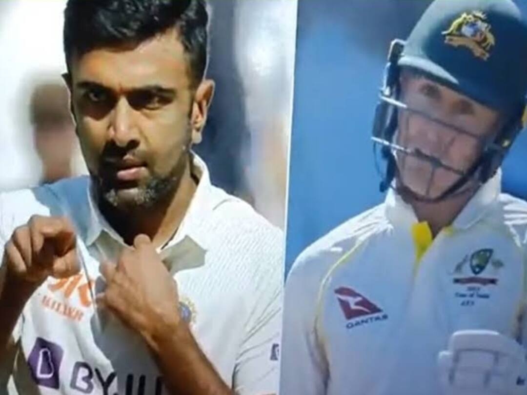 Watch video: மைண்ட் கேம் தந்திரத்தை அவிழ்த்துவிட்ட அஸ்வின்… லபுஷேனிடம் விரலை சுற்றி சைகை..