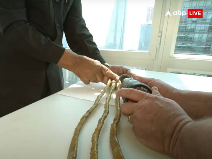 रिपोर्ट के मुताबिक श्रीधर चिल्लाल के नाखूनों को अमेरिका के टाइम्स स्क्वायर में बिलीव इट और नॉट म्यूजियम में काटा गया.