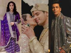 Sidharth-Kiara की शादी की इनसाइड फोटोज़,  करण जौहर से शाहिद कपूर तक...सेलेब्स ने ऐसे जमाया रंग
