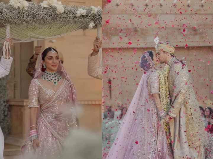 Sidharth Kiara Marriage Video: सोशल मीडिया पर हर तरफ मिस्टर और मिसेज मल्होत्रा की शादी की तस्वीरें और वीडियो वायरल होती नजर आ रही हैं.