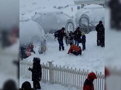 गुलमर्ग आने वाले लोगों को लुभा रहा 'कांच का इग्लू', टूरिस्ट्स के लिए बना फेमस 'अट्रैक्शन प्वाइंट'