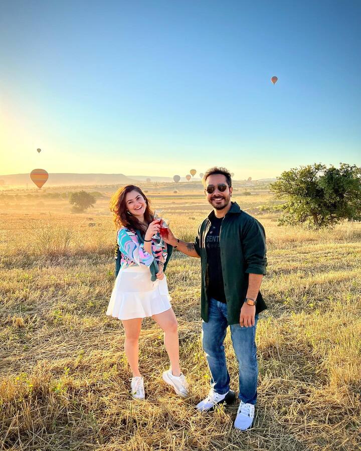 The two met in 2020, while working on the film 'Khuda Haafiz', which was directed by Abhishek. (Image Source: Instagram)