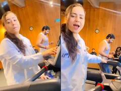 पवन सिंह के सामने उन्हीं के गाने पर वीडियो बनाती नजर आई ये महिला, ट्रेडमिल पर दौड़ते पॉवर स्टार का कुछ ऐसा रहा रिएक्शन