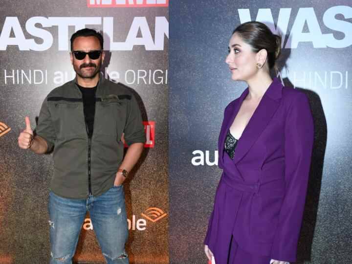 Kareena-Saif Photos: लंबे वक्त बाद सैफ अली खान और करीना कपूर खान को एक साथ मार्वल वेस्टलैंडर्स के इवेंट में स्पॉट किया गया है.