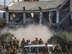 Anti-Encroachment Drive Resumes In Jammu After Stone Pelting Incidents, Car Showroom Bulldozed