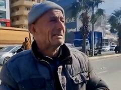 तुर्किए भूकंप: तबाह इमारत से एक-एक कर निकाली गईं 17 लाशें, मलबे की ओर इशारा कर अपने परिवार के लिए रोया बुजुर्ग