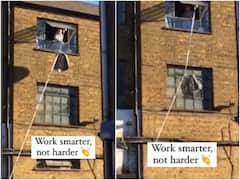 छोटे से जुगाड़ के जरिए शख्स ने मिनटों में किया घंटों का काम, वीडियो कर देगा हैरान