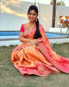 Manjula Paritala: చీరలో చూడముచ్చటగా ముస్తాబైన డాక్టర్ బాబు రియల్ వంటలక్క