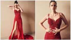 Kalki Koechlin: ਕਲਕੀ ਕੋਚਲਿਨ ਨੇ ਵੈਲੇਨਟਾਈਨ ਤੋਂ ਪਹਿਲਾਂ ਮਚਾਈ ਤਬਾਹੀ, ਥਾਈ ਹਾਈ ਸਲਿਟ ਸੈਕਸੀ ਰੈੱਡ ਗਾਊਨ ਵਿੱਚ ਵੇਖੋ ਫੋਟੋਆਂ