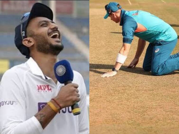 IND vs AUS 1st Test Axar Patel destroys Australian media with sarcastic comment பிட்ச் எங்களுக்கு சாதகமாகவும், அவங்களுக்கு பாதகமாகவுமா மாறும்..? ஆஸி. ஊடகங்களை கலாய்த்த அக்ஸர் பட்டேல்!