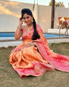 Manjula Paritala: చీరలో చూడముచ్చటగా ముస్తాబైన డాక్టర్ బాబు రియల్ వంటలక్క