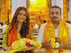 Rakul Preet Pics:  सिद्धिविनायक मंदिर पहुंची रकुल प्रीत सिंह, 'छत्तरीवाली' की सक्सेस के बाद एक्ट्रेस ने किए गणपति बप्पा के दर्शन