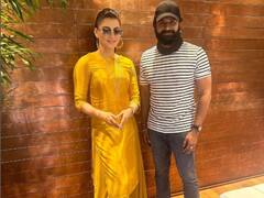 Photo : उर्वशीने शेअर केला ऋषभ शेट्टींसोबचा फोटो, चाहते म्हणाले...