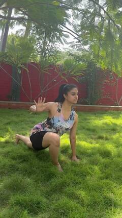 Keerthy Suresh: கீர்த்தி சுரேஷிற்குள் இப்படியொரு திறமையா? உடற்பயிற்சியில் புதுமை காட்டும் நடிகை!