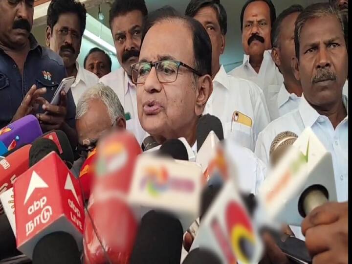 Madurai news: central budget should be amended so that people are happy  P Chidambaram's speech in Madurai TNN 