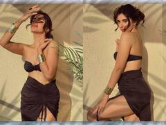 Miesha Iyer Photos: ट्यूब टॉप के साथ ब्लैक स्कर्ट पहने बेहद हसीन दिखीं ‘बिग बॉस’ फेम मायशा अय्यर, तस्वीरें देख फैंस बोले – आग लगा दी