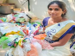 Cuddalore Plastic Waste : பிளாஸ்டிக் குப்பைகளை சேகரிக்கும் பட்டதாரி பெண்; கைகொடுக்கும் ‘பை-பை’ முறை