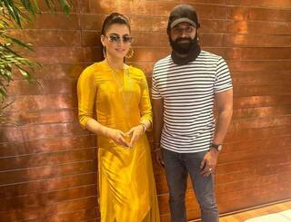 Actress urvashi rautela: 'કંતારા 2' માં ઉર્વશી રૌતેલા જોવા મળશે!  ઋષભ શેટ્ટી સાથે તસવીર વાયરલ