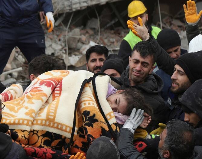 Thousands Of Children Feared Dead After Devastating Earthquakes Hit Türkiye, Syria: UN Thousands Of Children Feared Dead After Devastating Earthquakes Hit Türkiye, Syria: UN