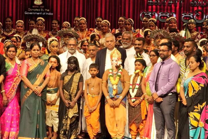 மத்திய இணை அமைச்சர் எல். முருகன், இலங்கைஅதிபர் ரணில் விக்ரமசிங்க