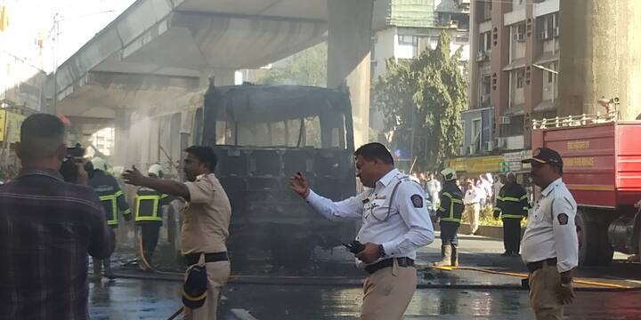 गेल्या काही महिन्यांपासून मुंबईमध्ये बेस्टच्या बसला आग लागल्याचा घटनांमध्ये वाढ झालेली पाहायला मिळत आहे