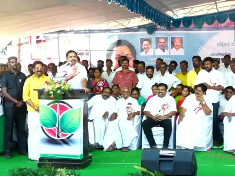 'M Karunanidhi Planted Seeds Of Corruption In Tamil Nadu': EPS Responds To DMK Minister's Remark 'M Karunanidhi Planted Seeds Of Corruption In Tamil Nadu': EPS Responds To DMK Minister's Remark