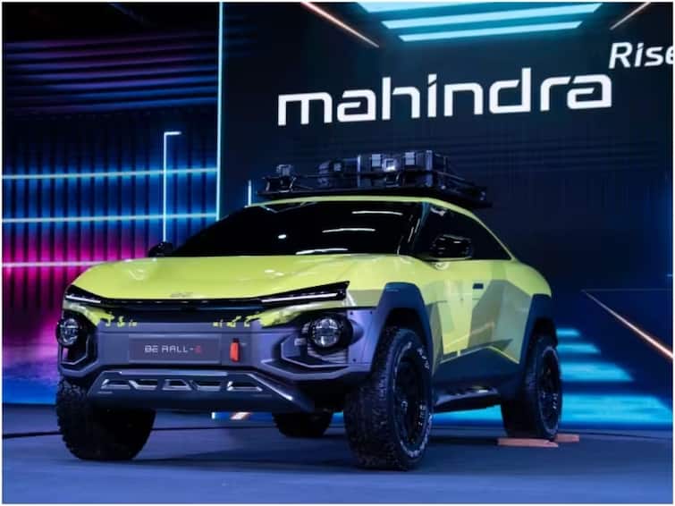 Mahindra officially reveals BE.05 and BE.05 Rall-E electric SUV Latest Auto News in Marathi Mahindra Electric SUV: महिंद्राने सादर केली नवीन इलेक्ट्रिक एसयूव्ही, आकाराने XUV 400 पेक्षा आहे मोठी