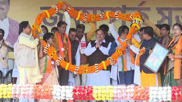 BJP National President J P Nadda Comes To Purba Bardhaman And Purba Medinipur To Take Part In Jan Sampark Yatra Purba Bardhaman:পঞ্চায়েত ভোটের আগে বঙ্গে জে পি নাড্ডা, সভা পূর্বস্থলী ও রামনগরে