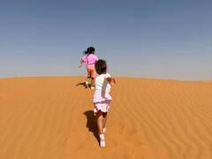 Cristiano Ronaldo Georgina Rodriguez: क्रिस्टियानो रोनाल्डो गर्लफ्रेंड जॉर्जीना रोड्रिग्ज के साथ निकले सऊदी डेजर्ट ट्रिप पर, तस्वीरें देखते रह जाएंगे