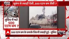 Has the earthquake in Turkey caused as much devastation as the fall of 500 atom bombs?