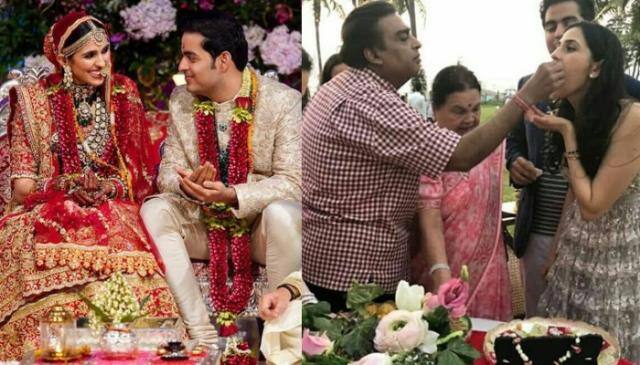 मुकेश अंबानी की बहू श्लोका मेहता अंबानी किसी सेलिब्रिटी से कम नहीं है. बता दें कि उन्होंने 9 मार्च 2019 को आकाश अंबानी जो कि मुकेश अंबानी के बड़े बेटे हैं उनसे शादी कर ली थी. साथ ही अब उनके पास एक छोटा बच्चा भी है जिसका नाम पृथ्वी आकाश अंबानी है. (Photo- Instagram)